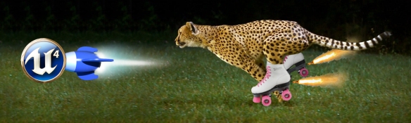 It's a well-known fact that jetpack rollerskate cheetahs are the fastest Earthbound objects in existence.